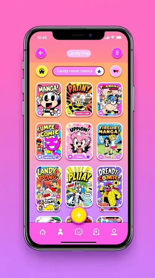 蛙漫APP漫画阅读界面